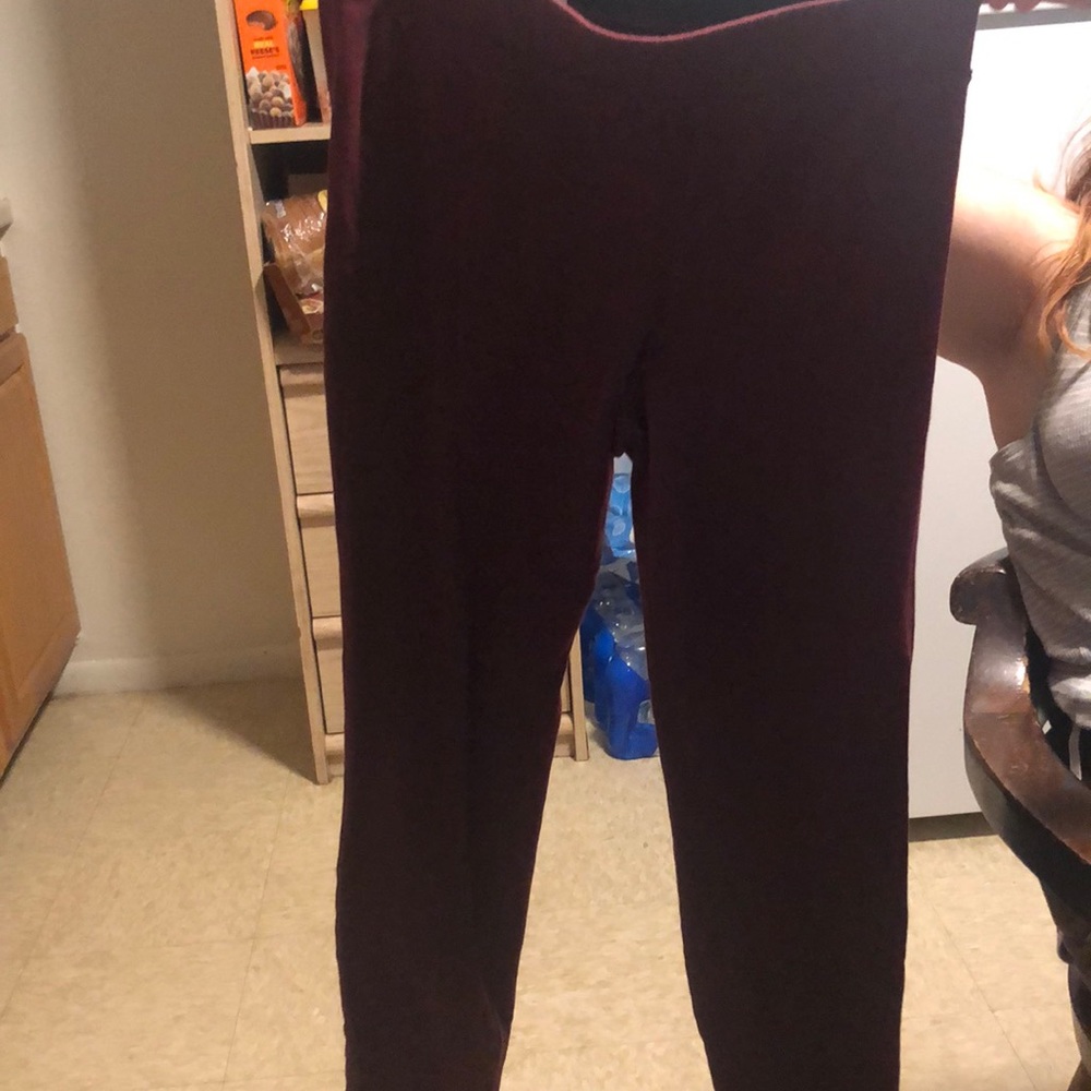 old navy, burgundy, L